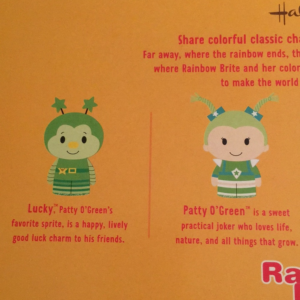 FINAL PRICE Rainbow Brite itty bittys by Hallmark - Picture 9 of 11